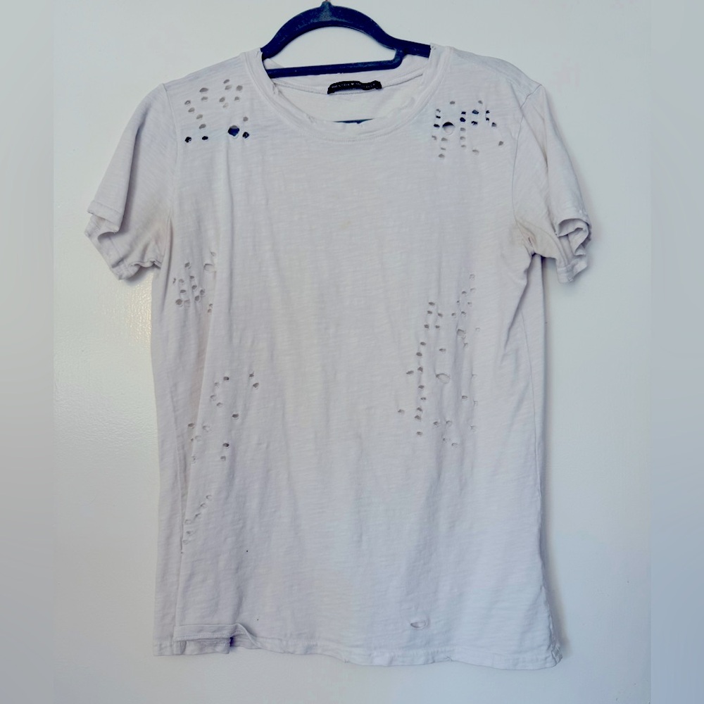 Brandy Melville tshirt with holes